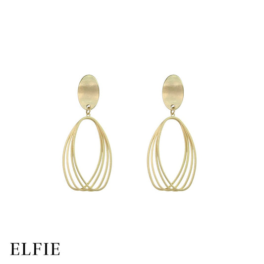 Luxe Gold Stud Earring