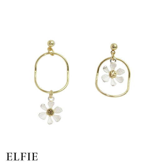 Authentic Daisy Flower Stud Earring