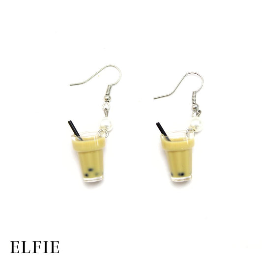 Boba Milk Tea Earring