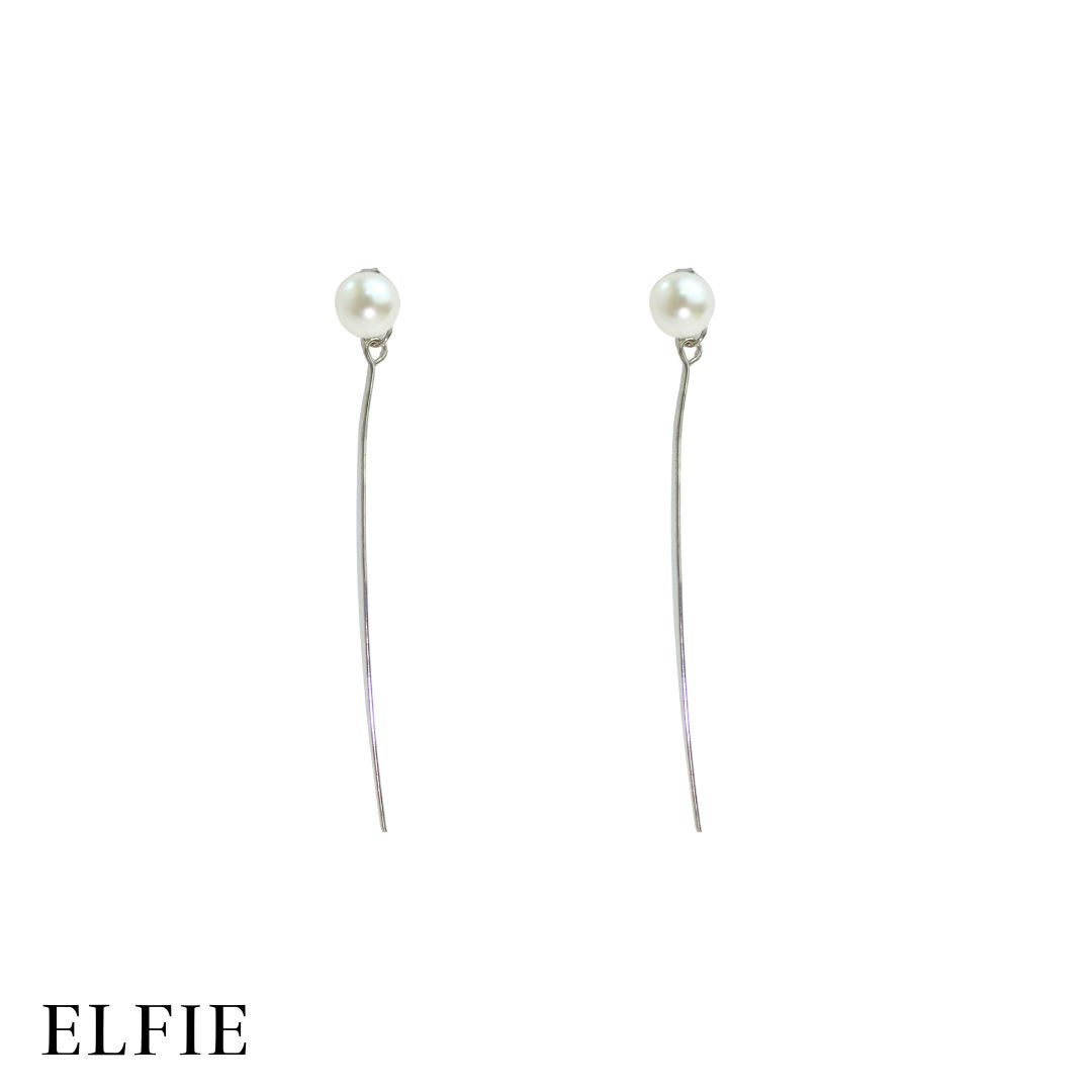 Pearl Minimalist Stud Earring