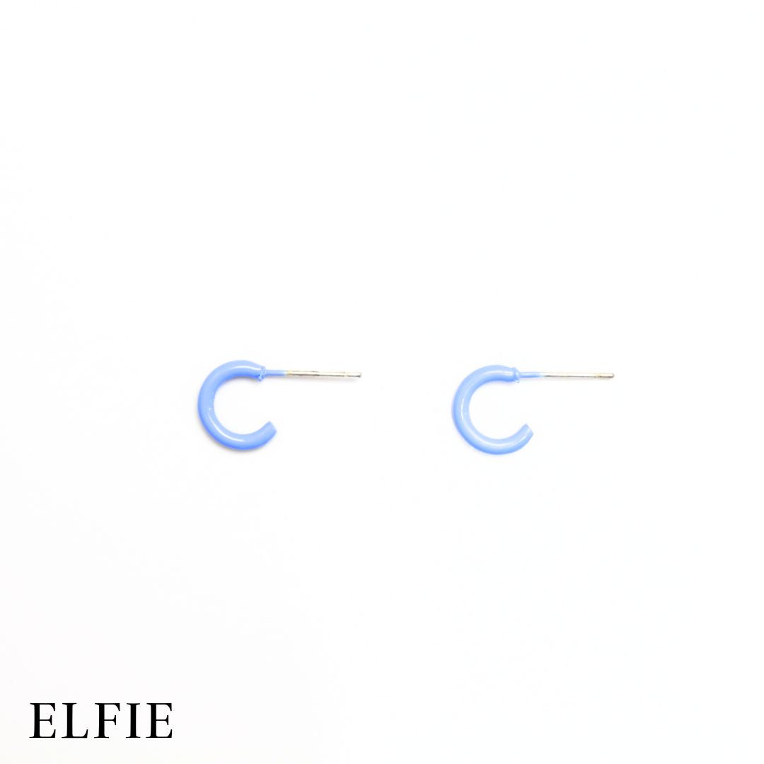 Blue Nickles Stud Earring