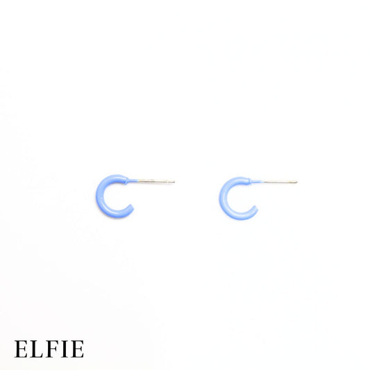 Blue Nickles Stud Earring