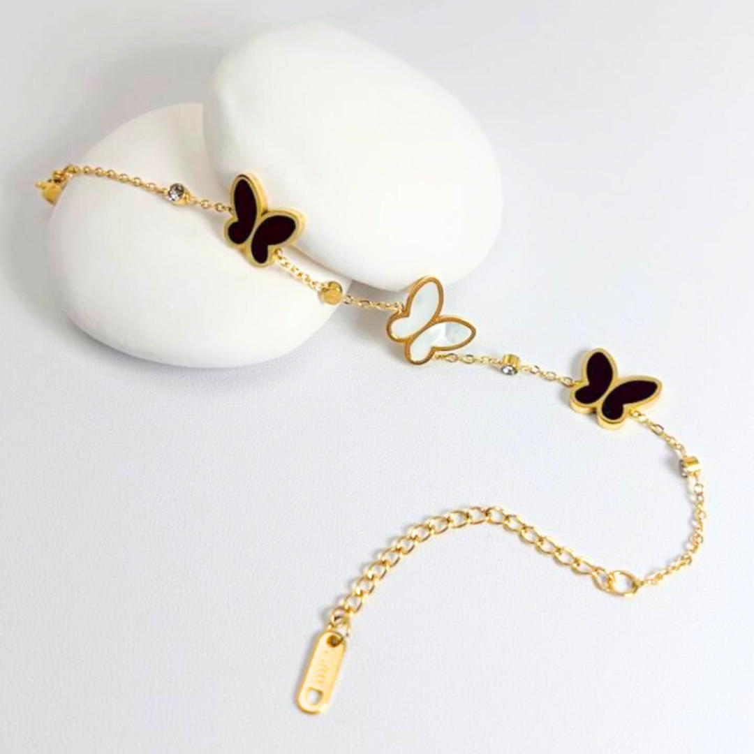 Opal Wings Titanium Bracelet