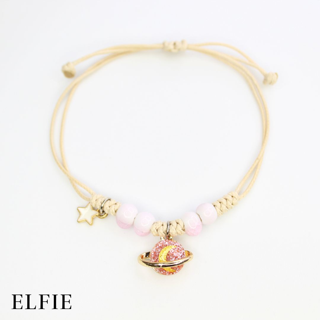 Pink Celestial Ceramic Bracelet