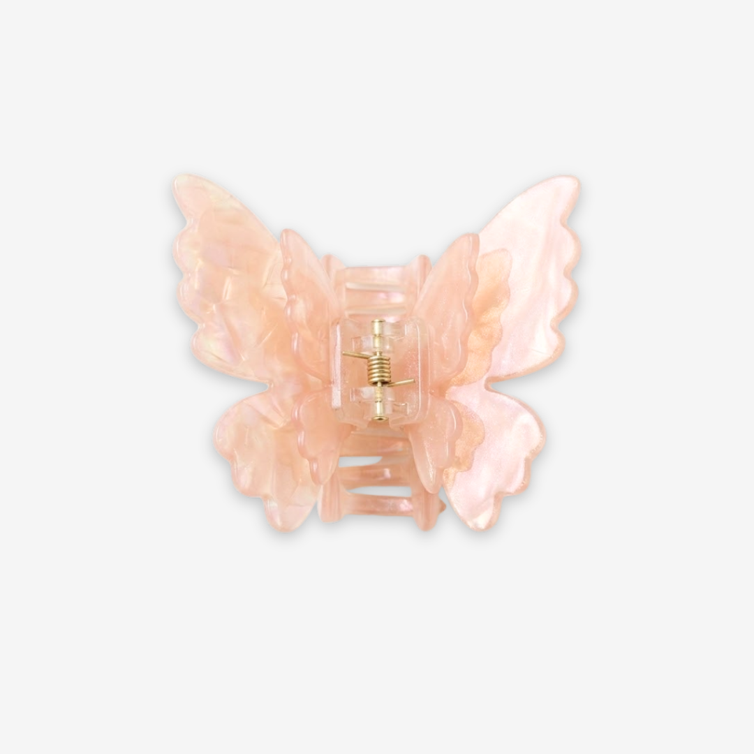 Pearly Duo Pink Pearl Hair Clip Accessories