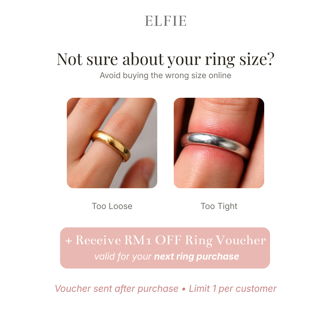 ELFIE Precision Ring Size Finder Titanium Ring