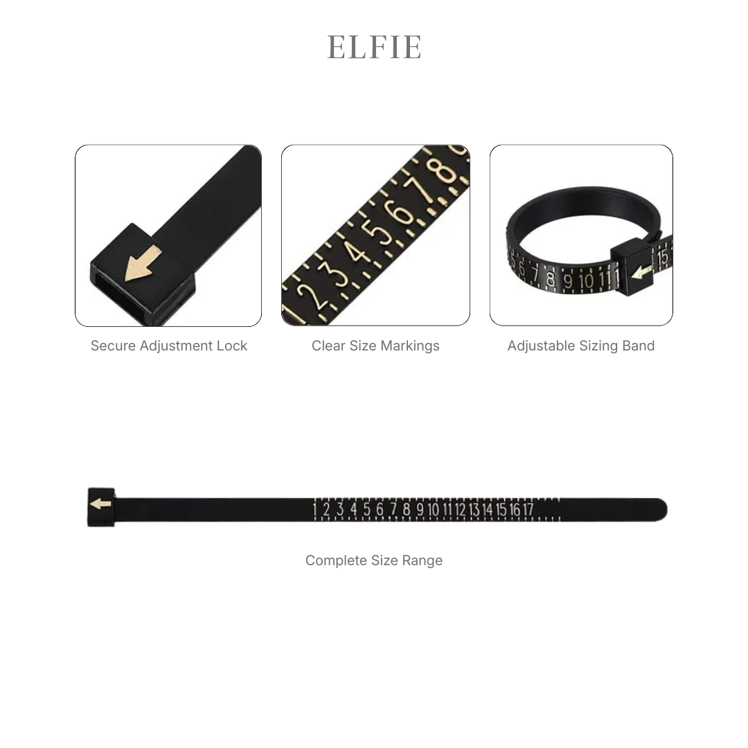 ELFIE Precision Ring Size Finder Titanium Ring