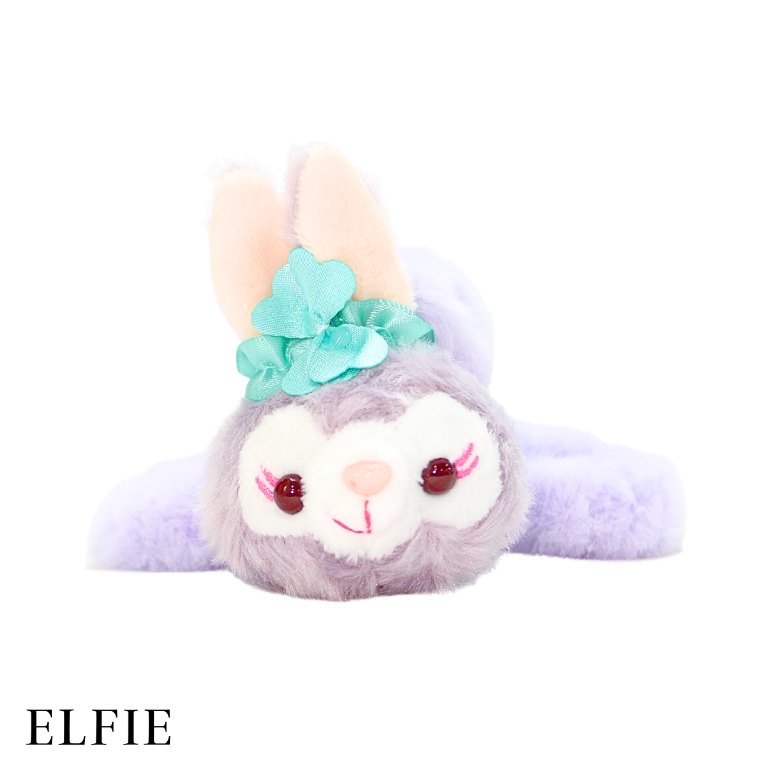 Grey Bunny Fluffy Hair Claw