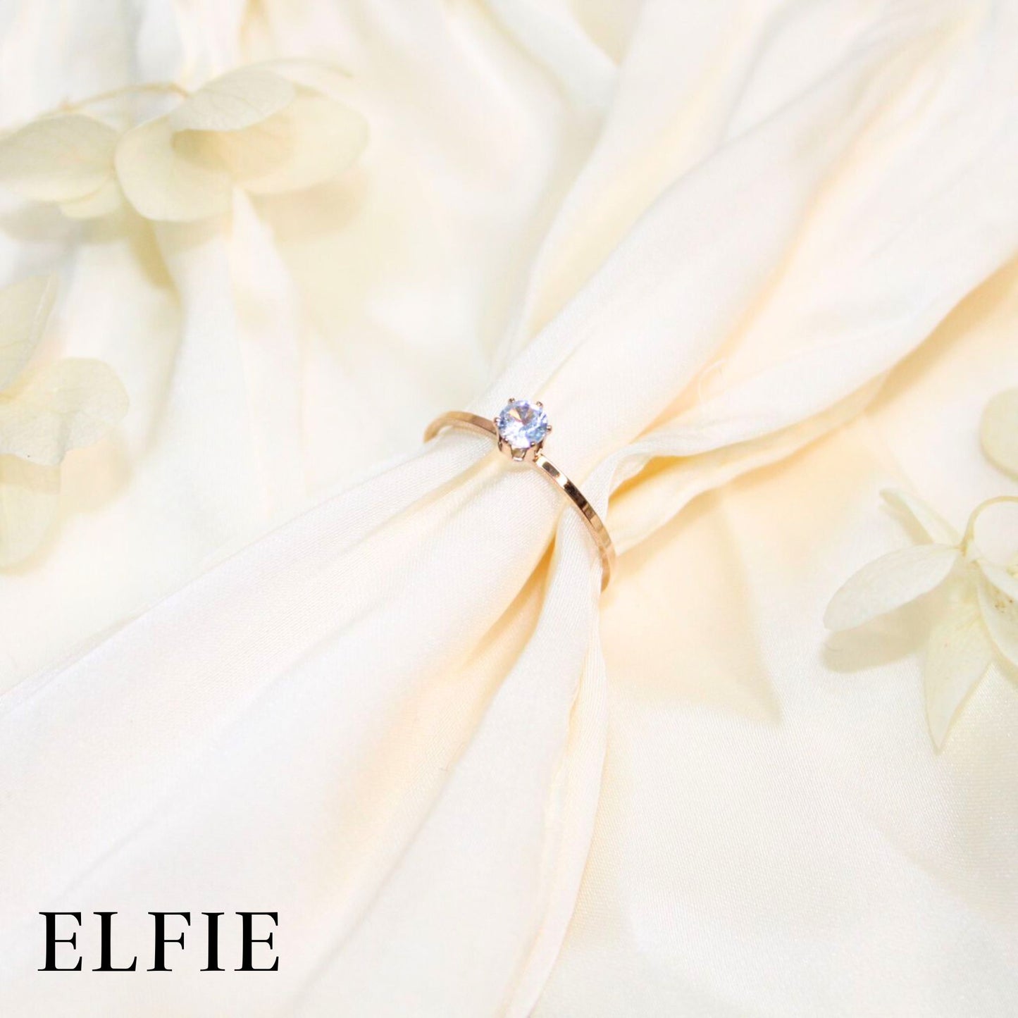 Diamond Titanium Ring