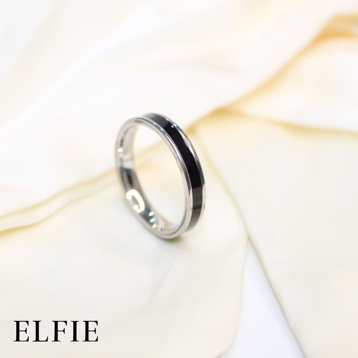 Gloss Mix Titanium Ring