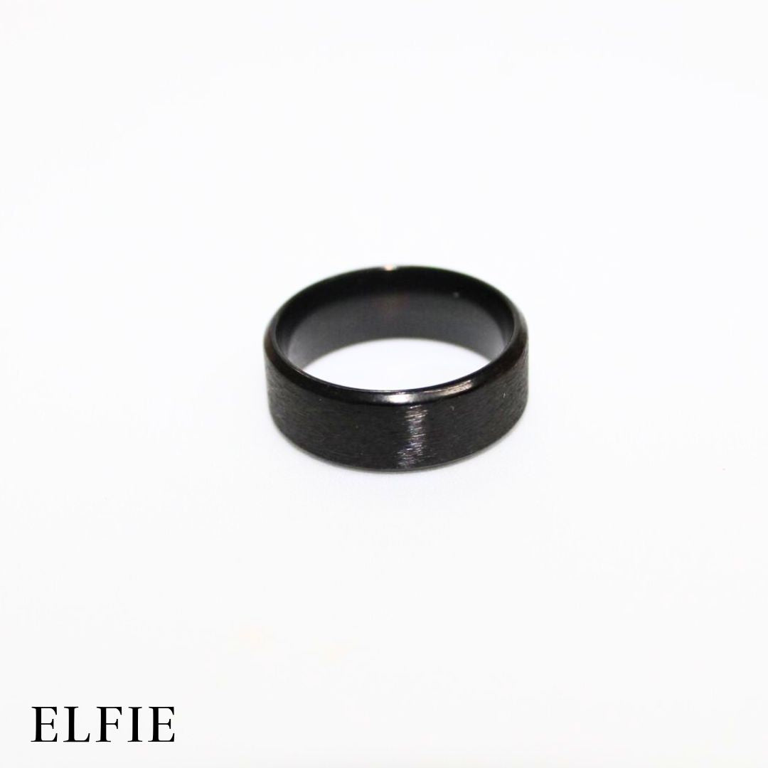 Masculine Plain Titanium Ring