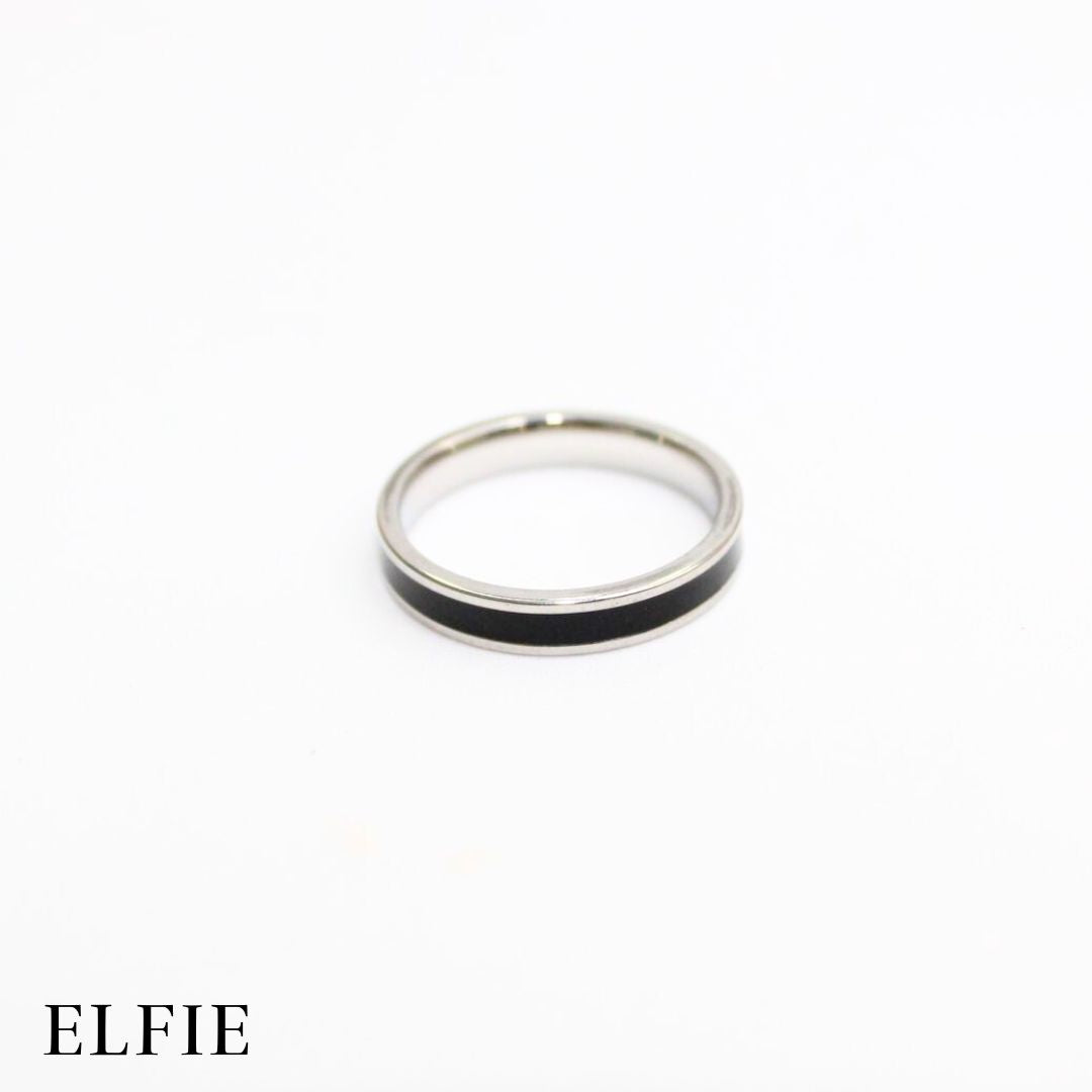 Gloss Mix Titanium Ring