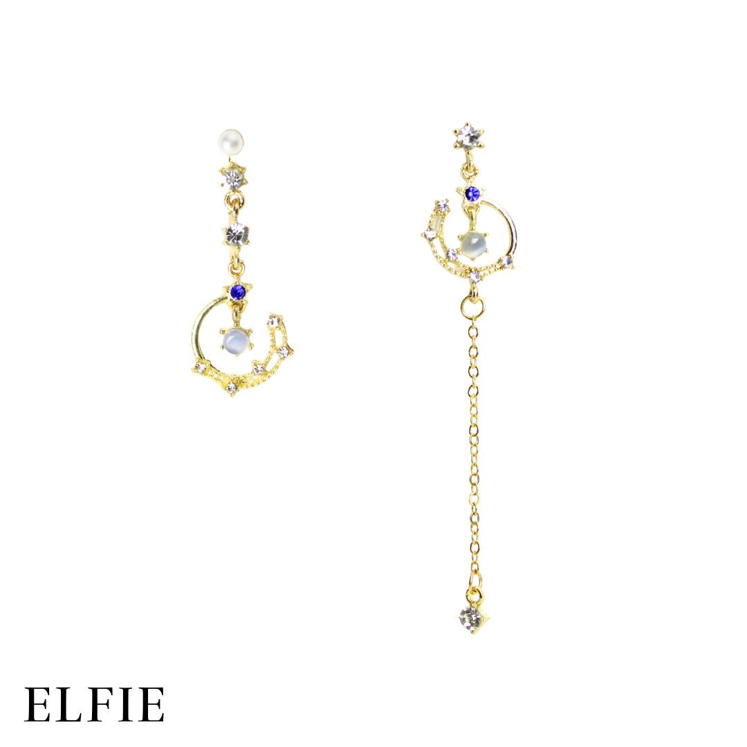 Astronomical Diamond Stud Earring