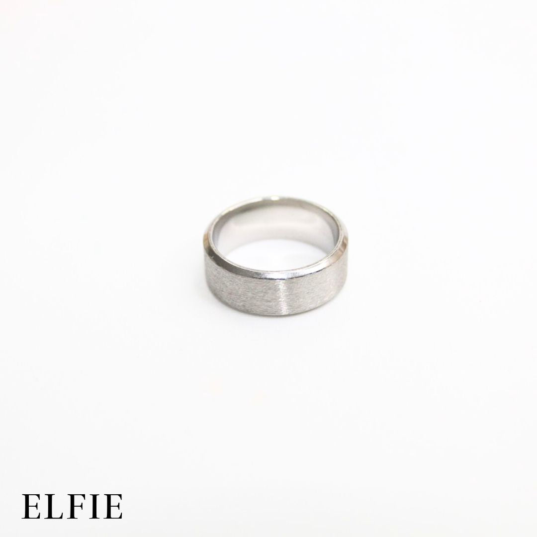 Masculine Plain Titanium Ring