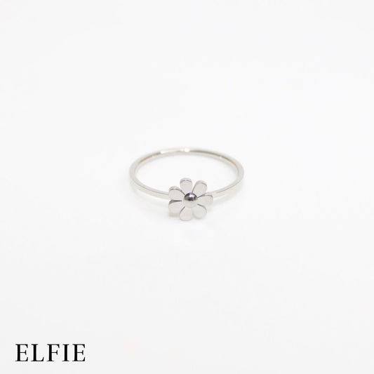 Flower Titanium Ring