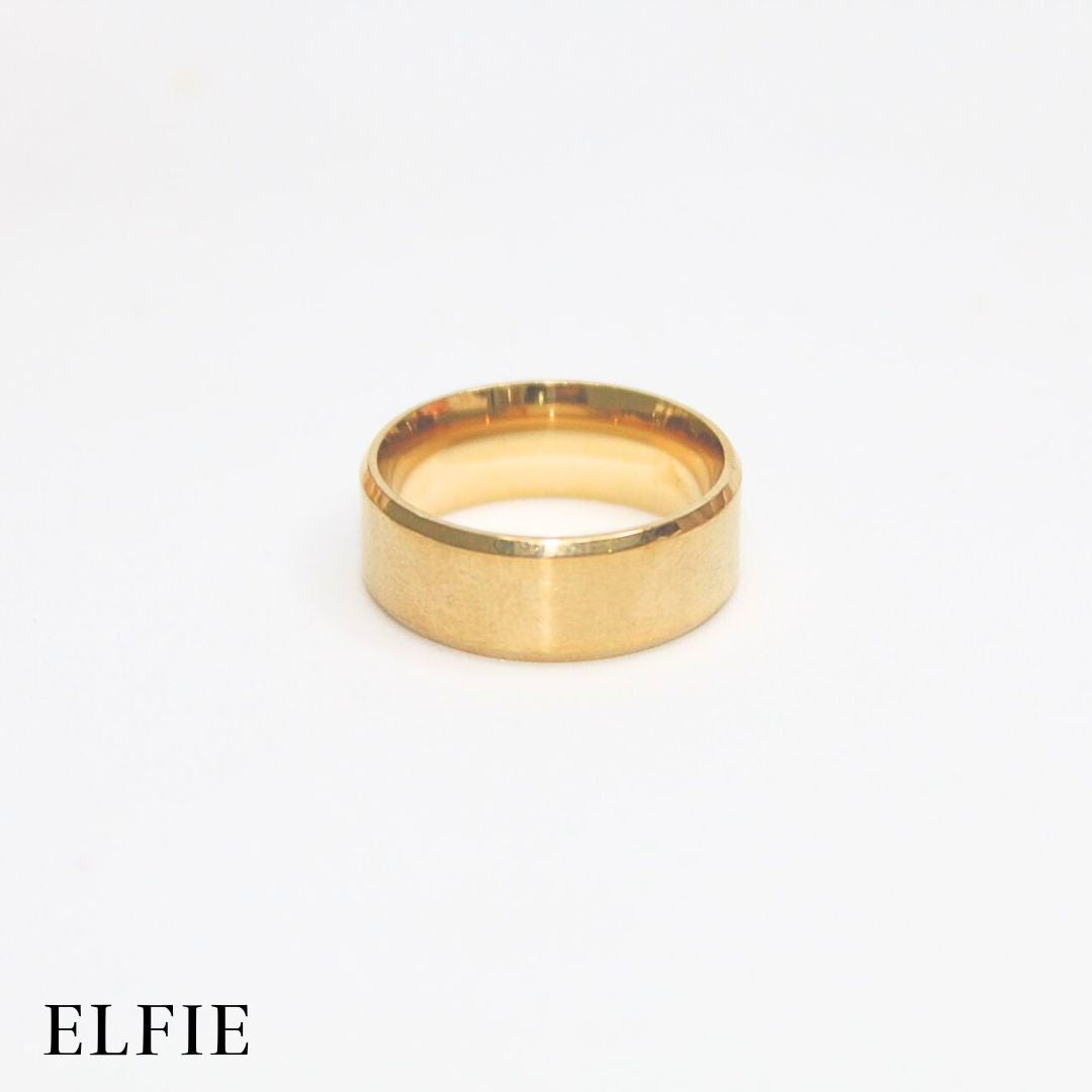 Masculine Plain Titanium Ring