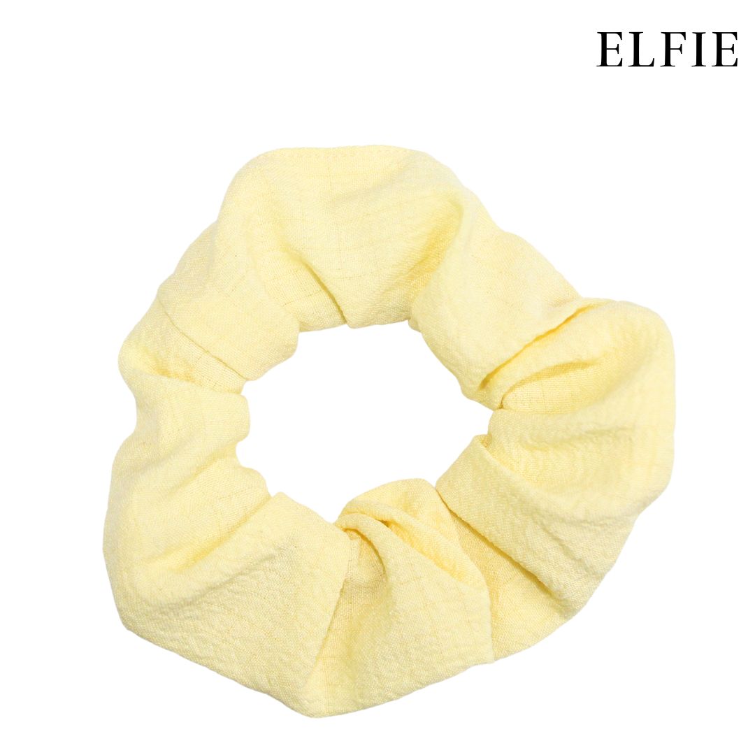 Spring Pastel Cotton Scrunchie