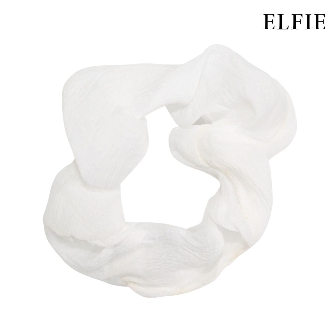 Spring Pastel Cotton Scrunchie