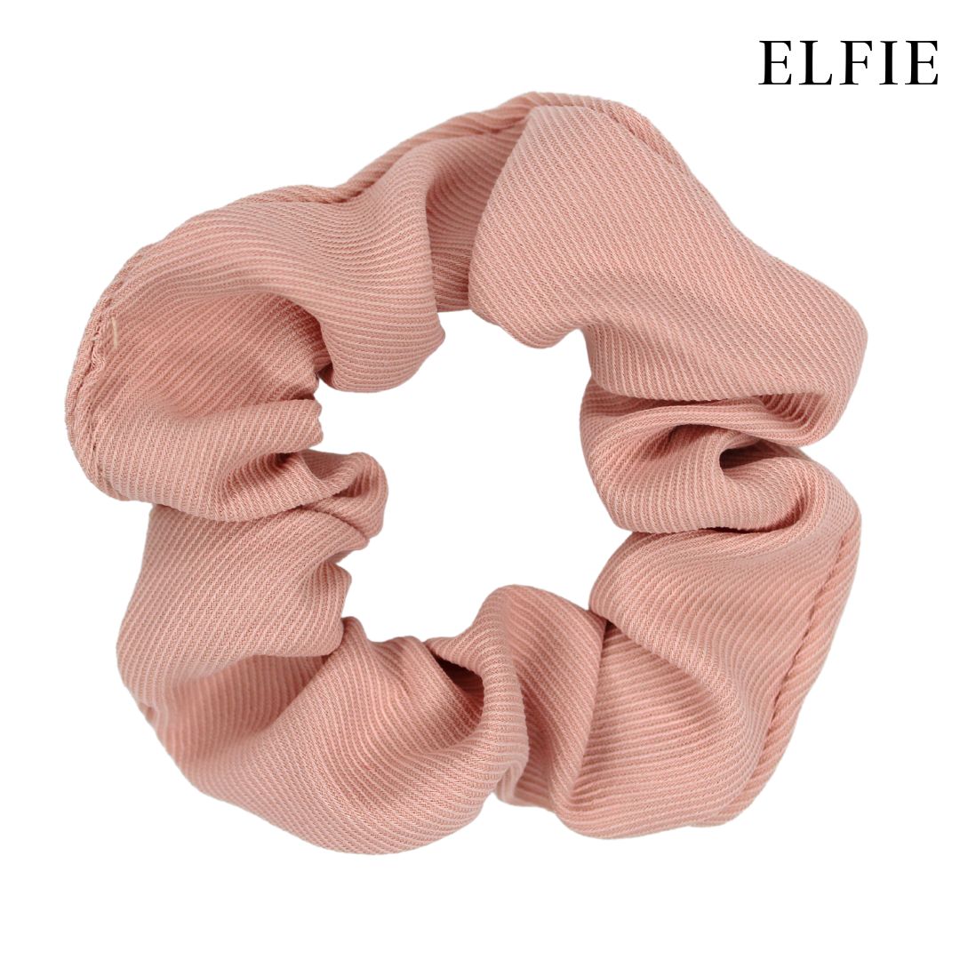 Jeanie Ribbed Scrunchie