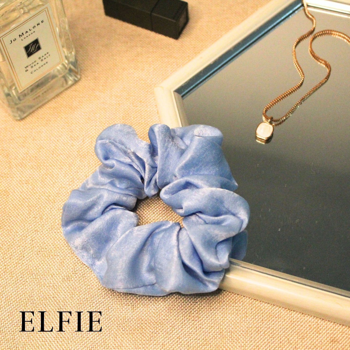Luxe Cotton Silk Scrunchie