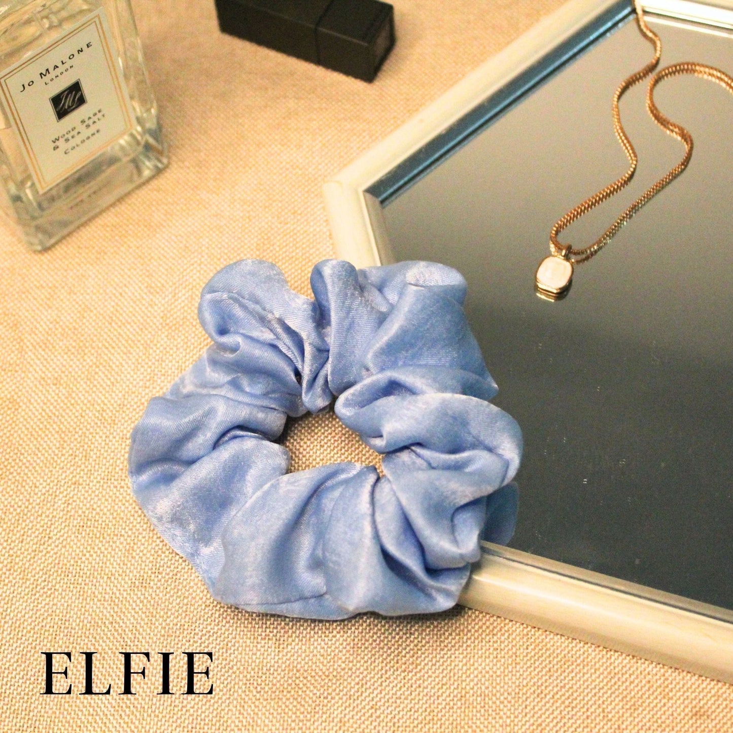 Luxe Cotton Silk Scrunchie