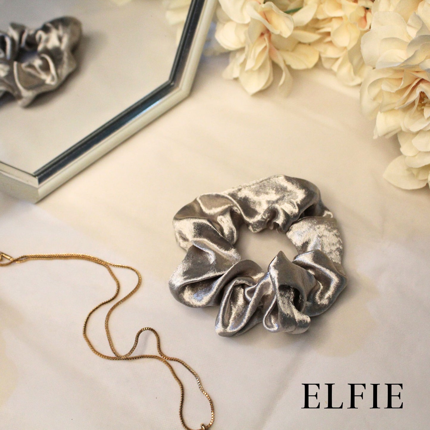 Luxe Cotton Silk Scrunchie