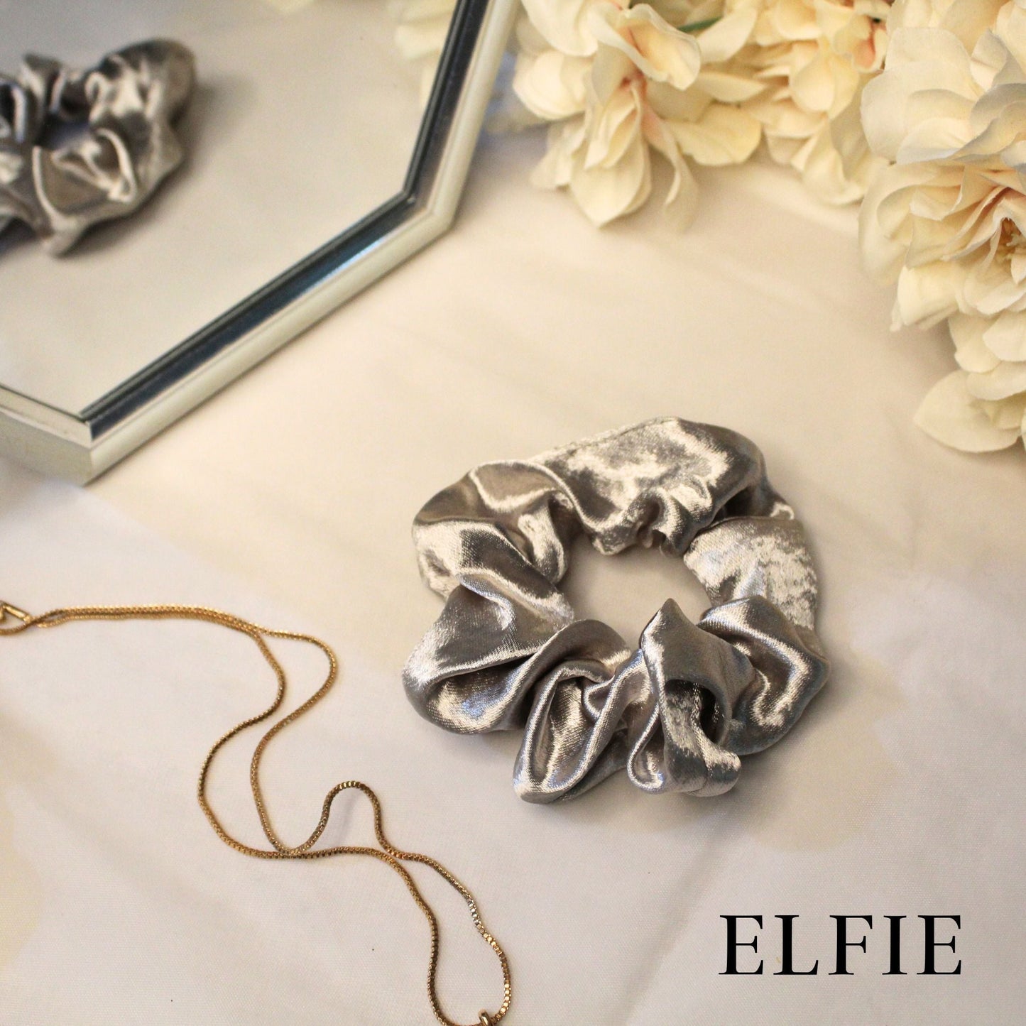 Luxe Cotton Silk Scrunchie