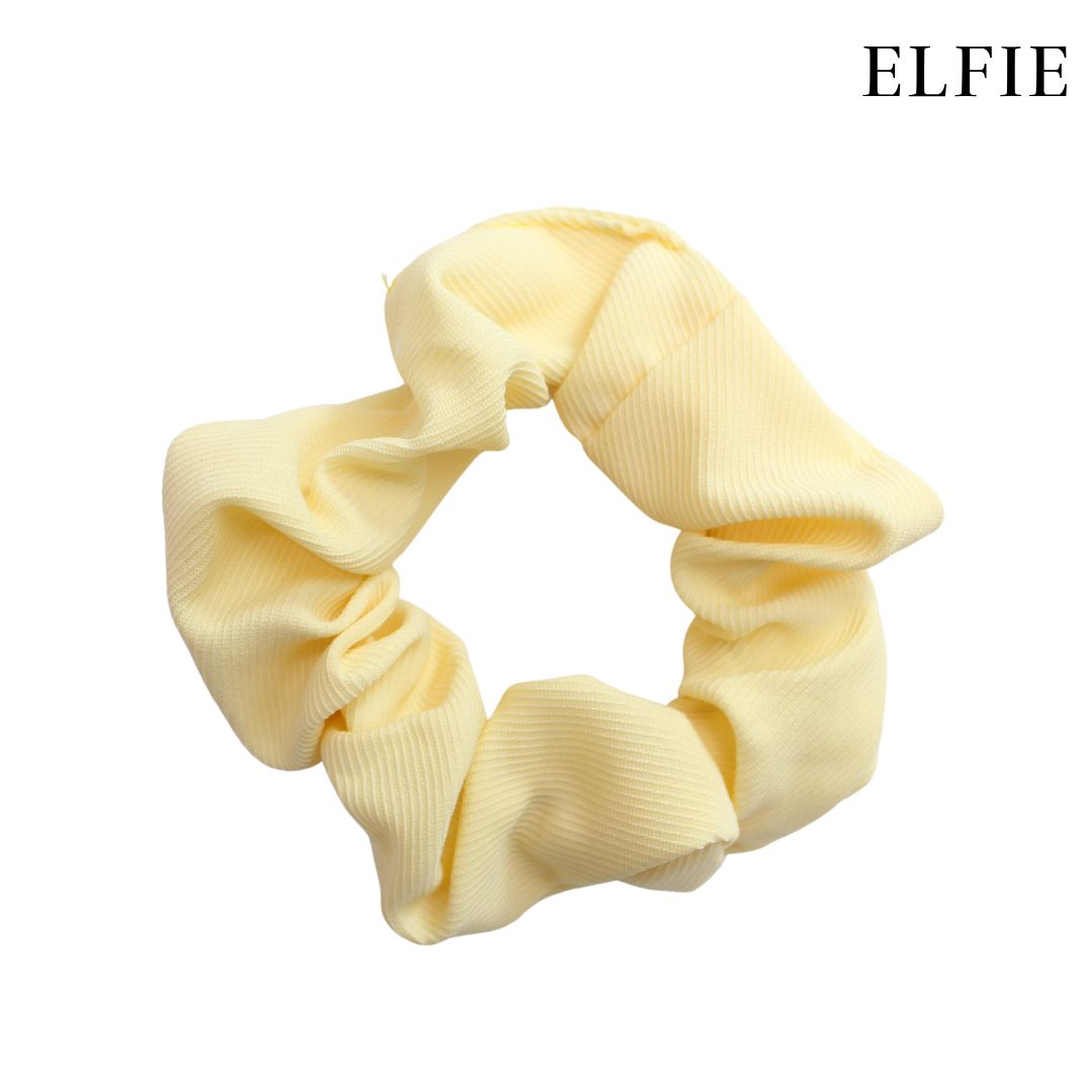 Jeanie Ribbed Scrunchie
