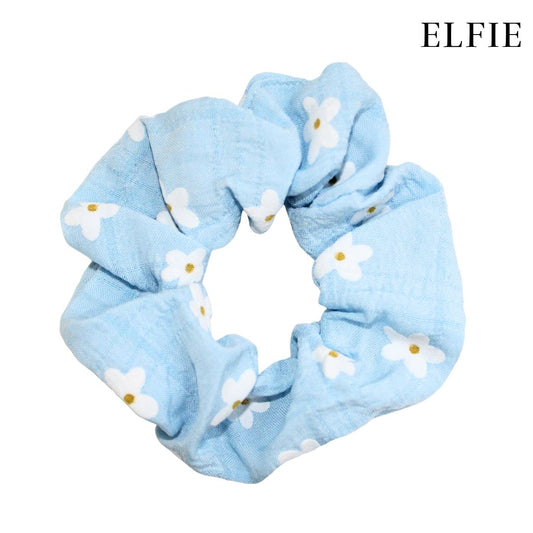 Daisy Printed Scrunchie