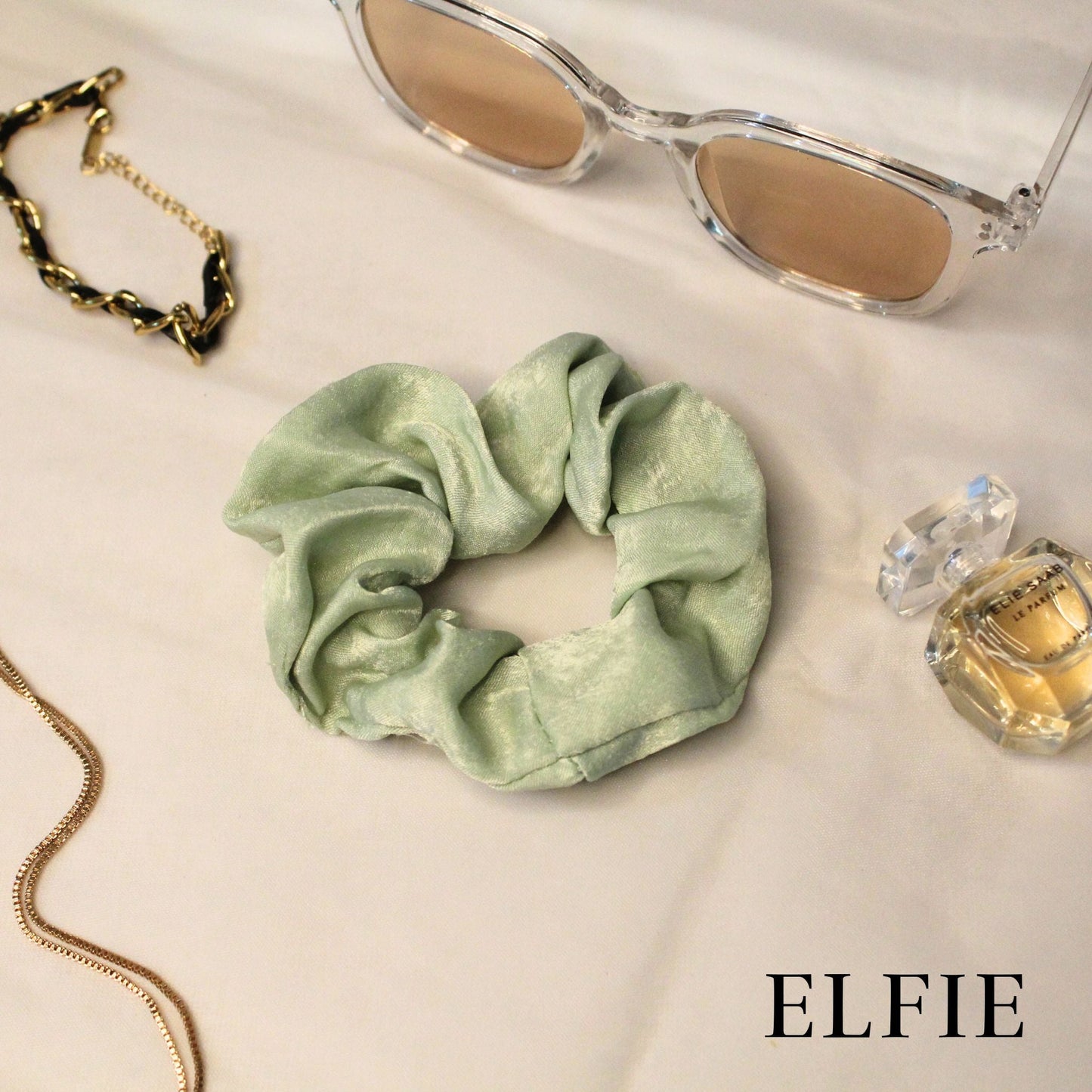 Luxe Cotton Silk Scrunchie