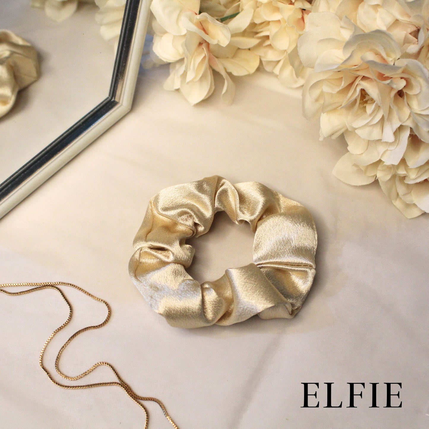 Luxe Cotton Silk Scrunchie