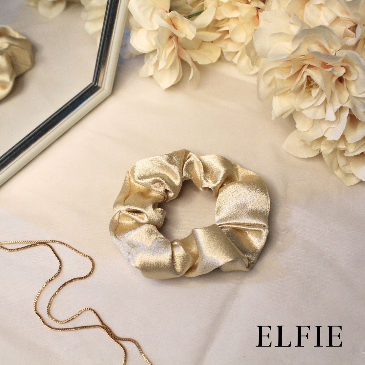 Luxe Cotton Silk Scrunchie