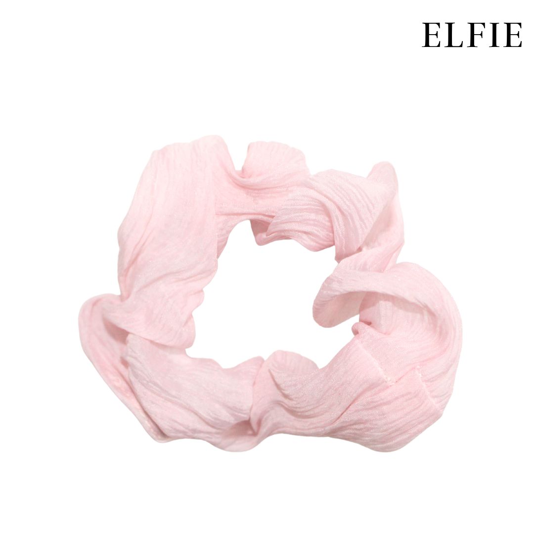 Spring Pastel Cotton Scrunchie