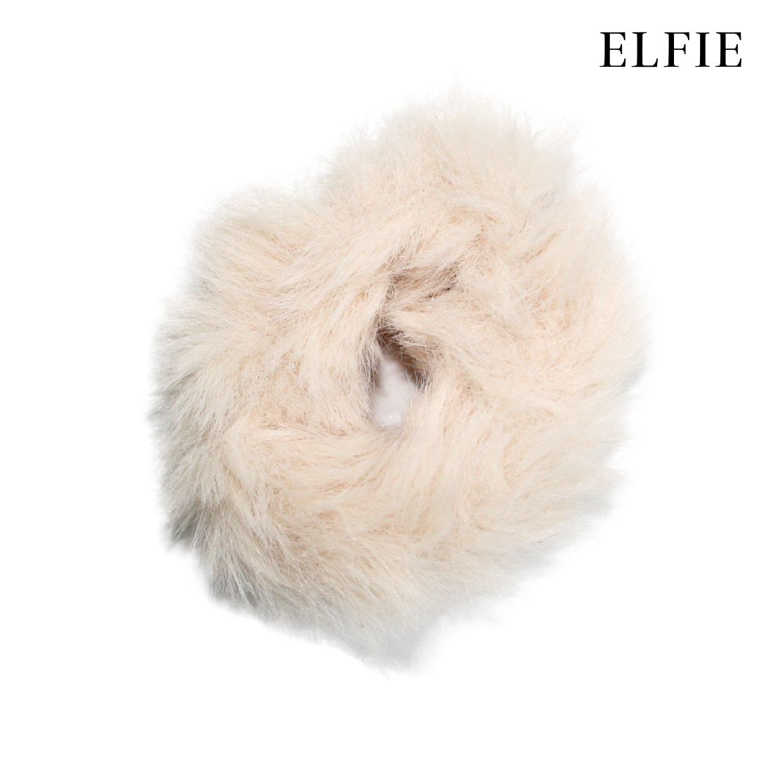 Winter Faux Fur Scrunchie