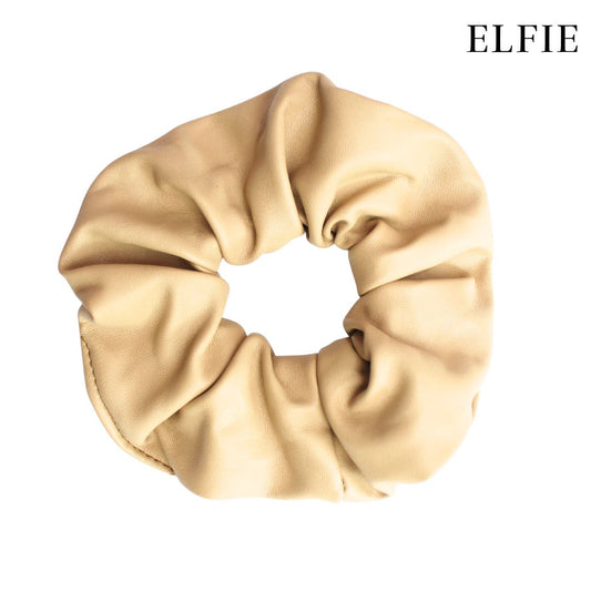 Light Brown Leather XXL Scrunchie