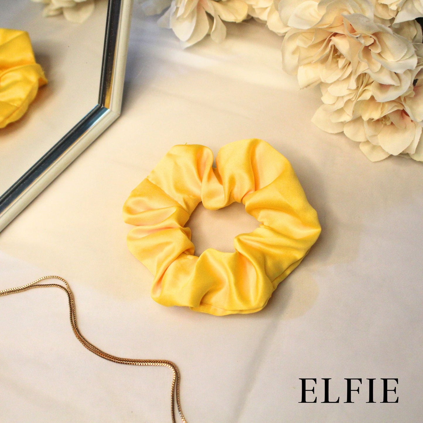 Gala Satin Scrunchie