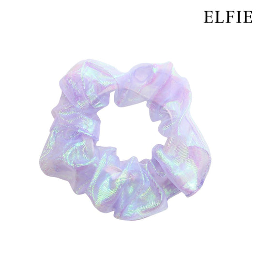 Dreamlike Iridescent Organza Scrunchie