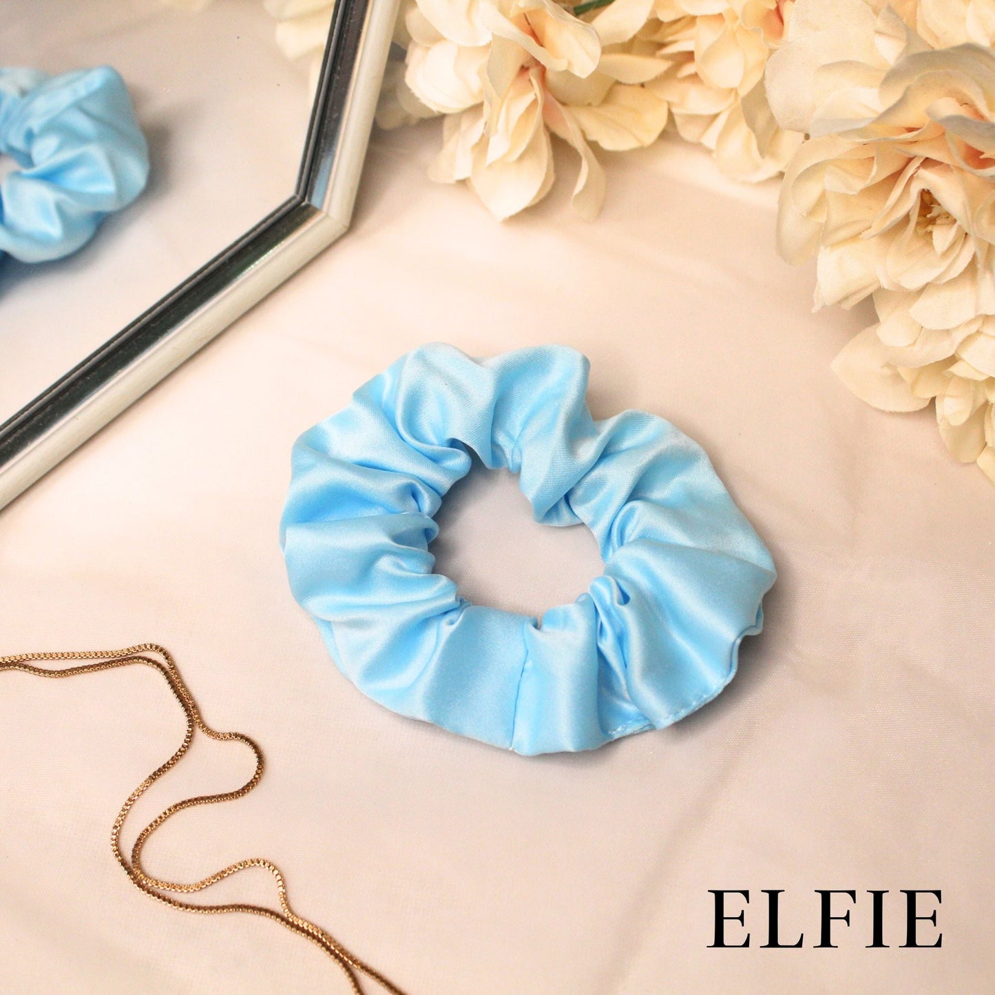 Gala Satin Scrunchie