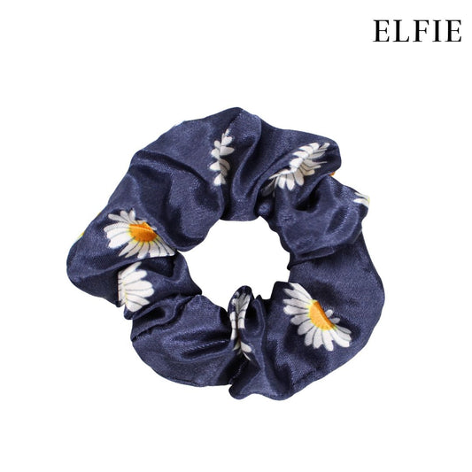 Daisy Satin Scrunchie