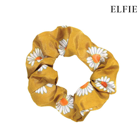 Daisy Satin Scrunchie