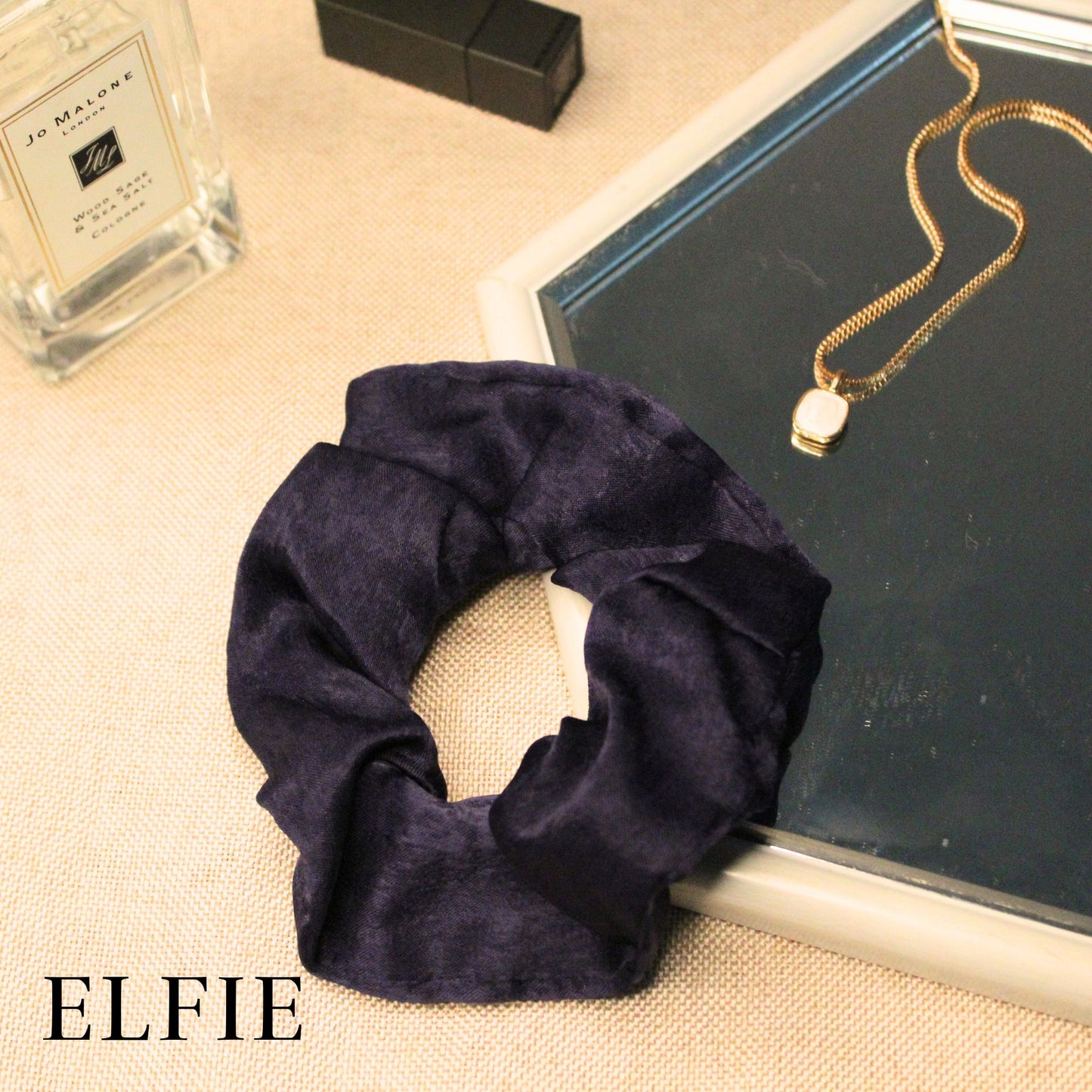 Luxe Cotton Silk Scrunchie