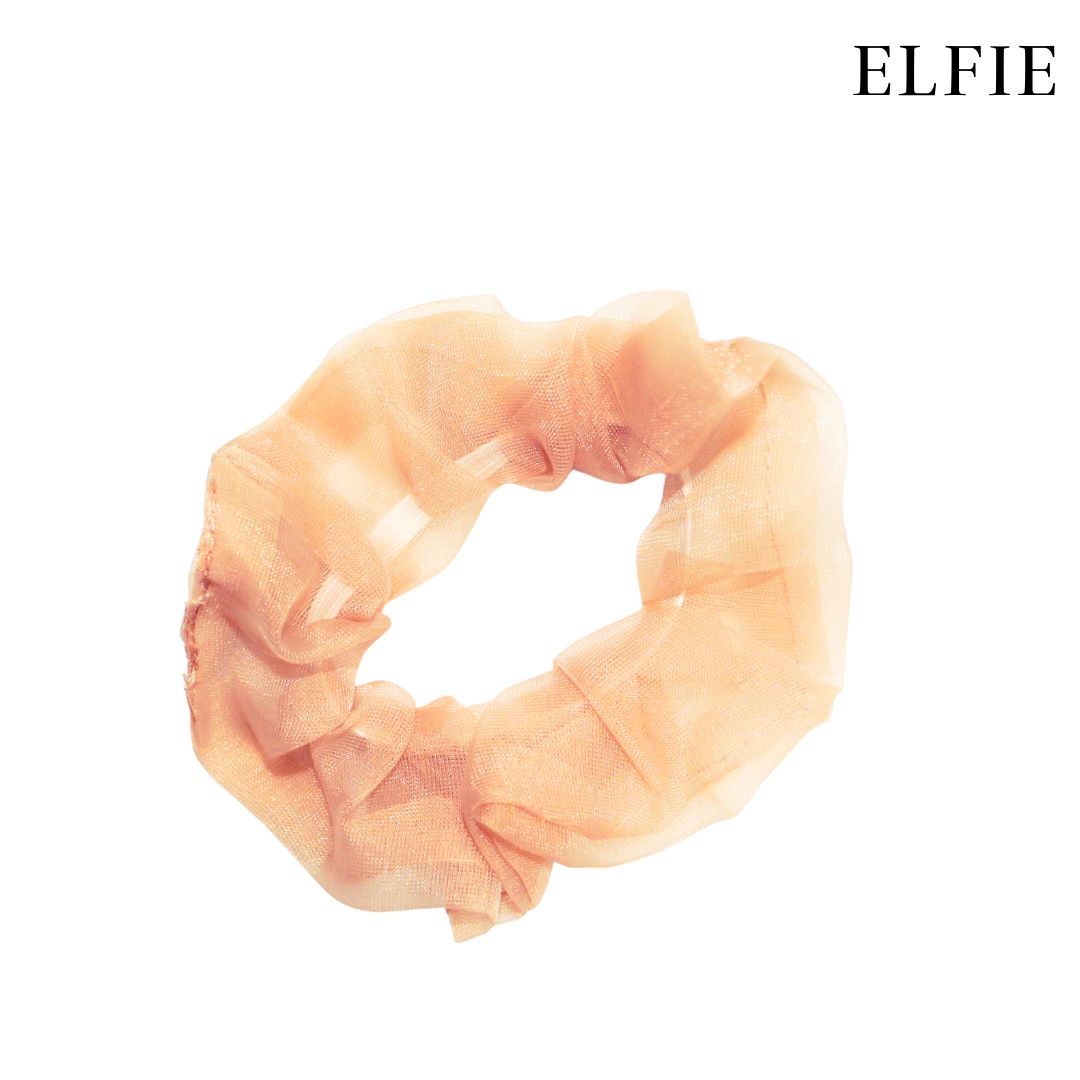 Pastel Organza Scrunchie