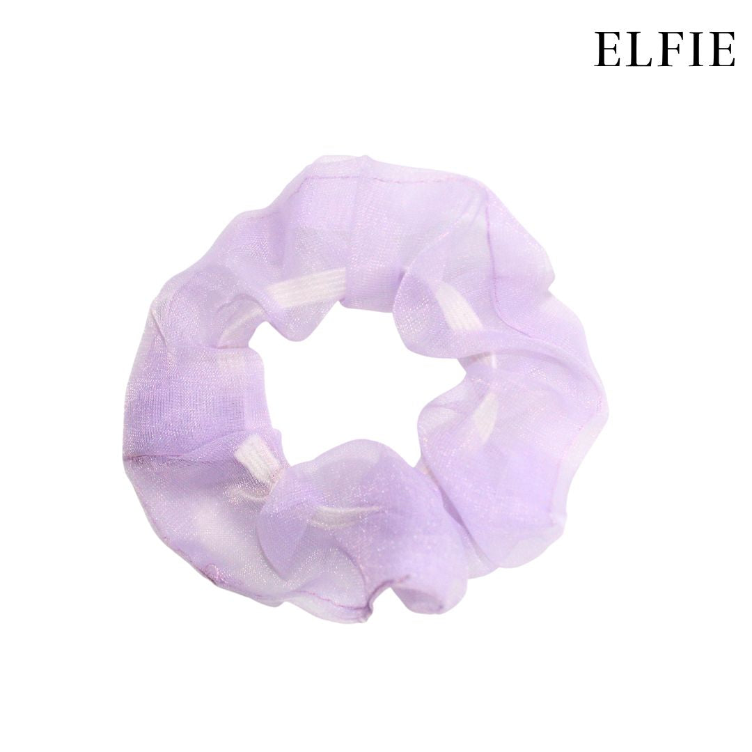Pastel Organza Scrunchie