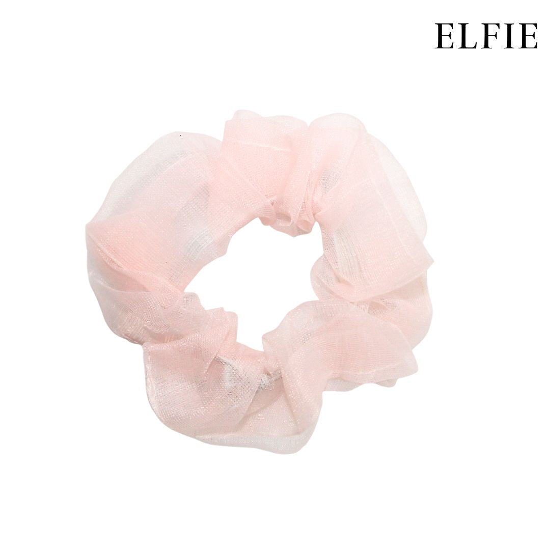 Pastel Organza Scrunchie