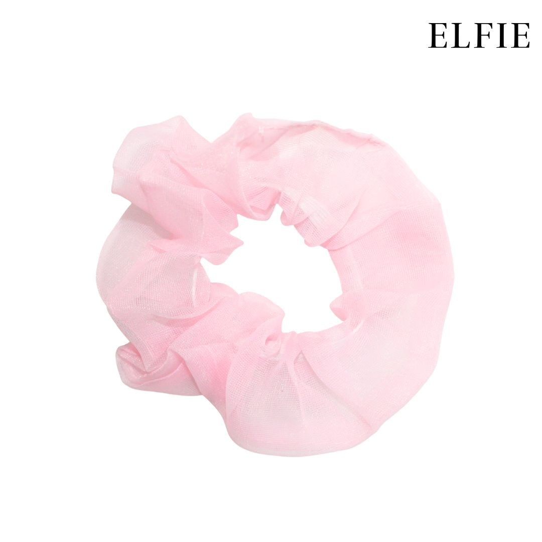 Pastel Organza Scrunchie