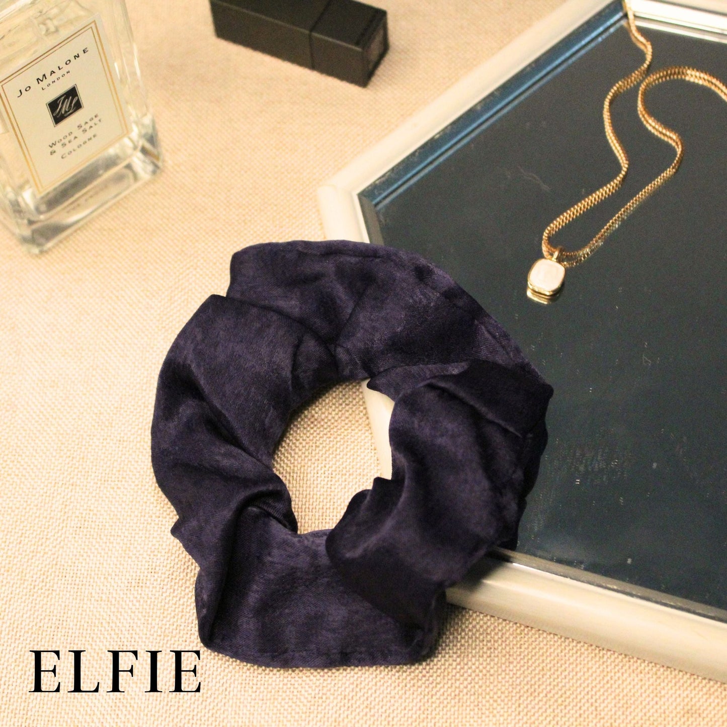 Luxe Cotton Silk Scrunchie