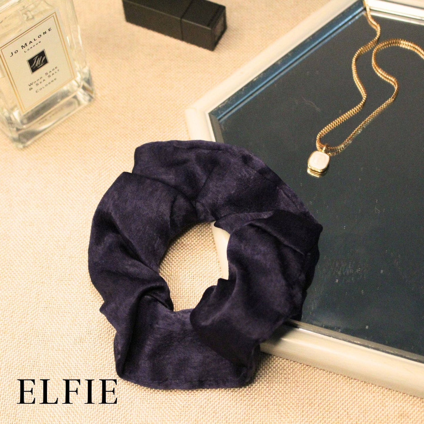 Luxe Cotton Silk Scrunchie