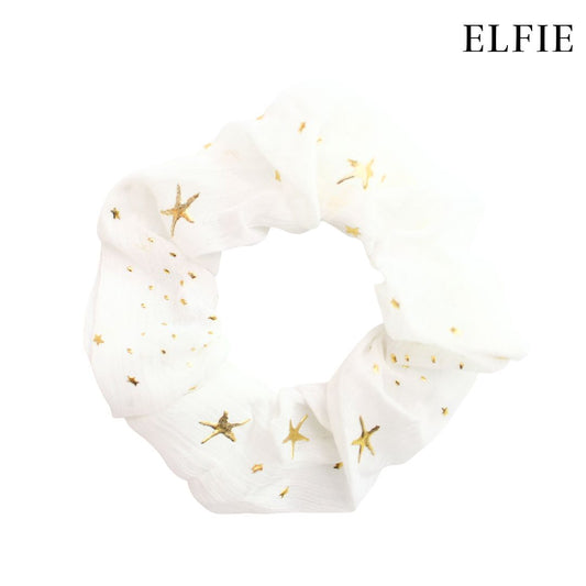 Golden Star Scrunchie