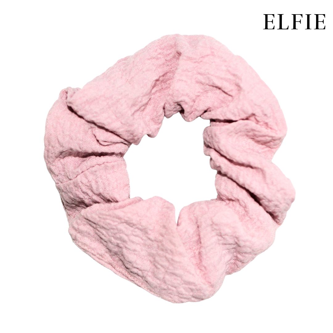 Spring Pastel Cotton Scrunchie