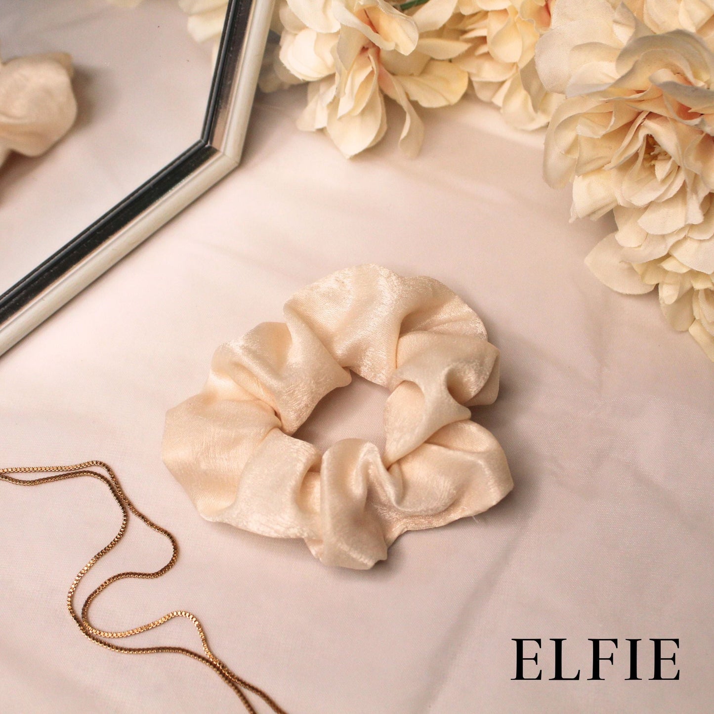 Luxe Cotton Silk Scrunchie